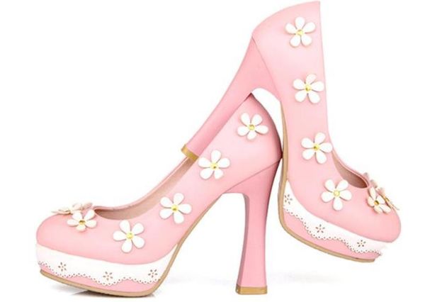 send 2018 spring new style low help shallow mouth round head high heel coarse heel women's single shoes, Black
send 2018 spring new style low help shallow mouth round head high heel coarse heel women's single shoes, Black