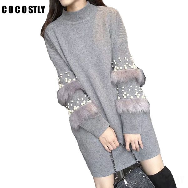 faux fur embellished sleeve wool sweater women pullover long-sleeve jumpers with pearls turtleneck pull casual pullovers, White;black
faux fur embellished sleeve wool sweater women pullover long-sleeve jumpers with pearls turtleneck pull casual pullovers, White;black