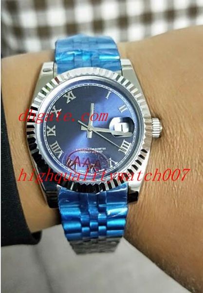 Excellent neutral watch Blue Dial Roman Dial 36mm Stainless Steel 126334 116234 116233 Asia ETA 2813 Movement Automatic Mens Watch Watches
Excellent neutral watch Blue Dial Roman Dial 36mm Stainless Steel 126334 116234 116233 Asia ETA 2813 Movement Automatic Mens Watch Watches