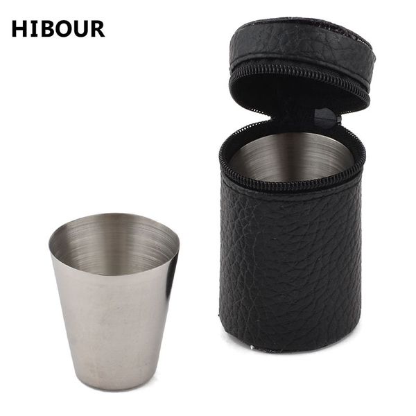 hibour 4 pcs/set stainless steel wine glass drinkware portable whiskey wine cup smeasuring cup for bars club home travel
hibour 4 pcs/set stainless steel wine glass drinkware portable whiskey wine cup smeasuring cup for bars club home travel