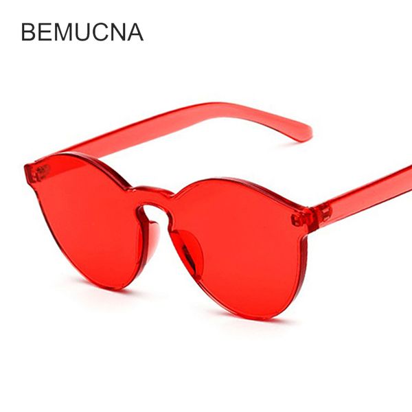 2018 bemucna cat eye sunglasses women brand designer transparent plastic sun glasses one piece lenses eyewear candy colors, White;black
2018 bemucna cat eye sunglasses women brand designer transparent plastic sun glasses one piece lenses eyewear candy colors, White;black