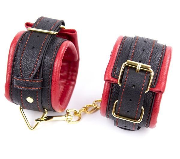 bondage restraints fetish womenjouets sponge dog collar slave cuffs fun wrist , ankle leather erotic toys flirting products for qbdi, Red;black
bondage restraints fetish womenjouets sponge dog collar slave cuffs fun wrist , ankle leather erotic toys flirting products for qbdi, Red;black