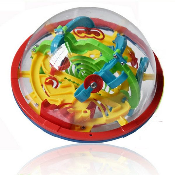 Hot 100 Barriers Funny 3D Puzzle Maze Ball Labyrinth magical intellect ball Space Intellect orbit track Game Stages Kids Toy Gift DHL 18pcs
Hot 100 Barriers Funny 3D Puzzle Maze Ball Labyrinth magical intellect ball Space Intellect orbit track Game Stages Kids Toy Gift DHL 18pcs