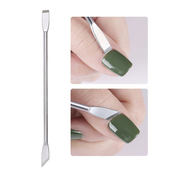 dual-ended uv gel cuticle nail remover pusher stainless steel anti-slip handle nail art tool 1 pc
dual-ended uv gel cuticle nail remover pusher stainless steel anti-slip handle nail art tool 1 pc