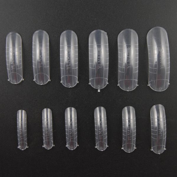 120pcs fake nails molds dual system form false nail clear transparent easy form nail art tips acrylic gel for nails manicure, Red;gold
120pcs fake nails molds dual system form false nail clear transparent easy form nail art tips acrylic gel for nails manicure, Red;gold