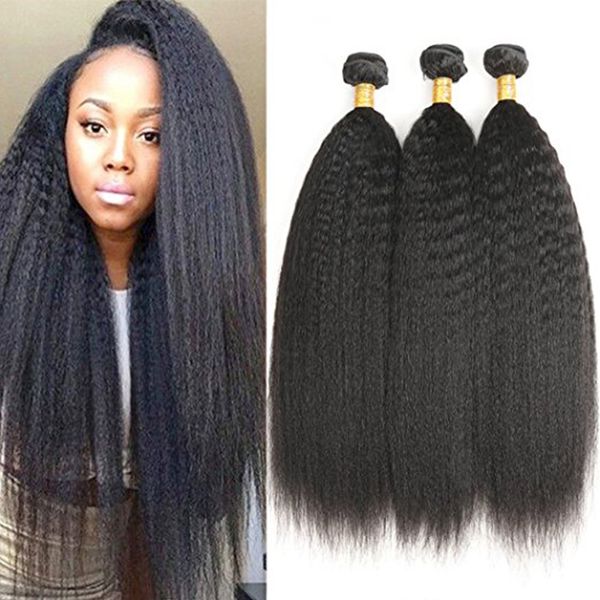 8a brazilian virgin hair kinky straight 3 bundles brazilian kinky straight human hair extensions brazilian coarse yaki straight hair weave, Black;brown
8a brazilian virgin hair kinky straight 3 bundles brazilian kinky straight human hair extensions brazilian coarse yaki straight hair weave, Black;brown