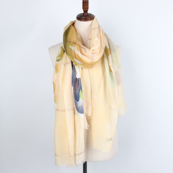 staiwalks full large floral flower golden silk plaid scarf vintage graceful fashion stylish shawl all-match woman ing, Blue;gray
staiwalks full large floral flower golden silk plaid scarf vintage graceful fashion stylish shawl all-match woman ing, Blue;gray