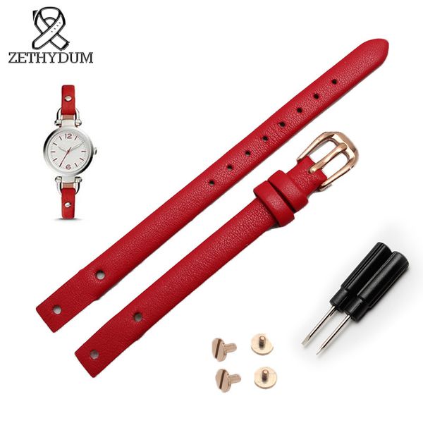 women fashion genuine leather bracelet 8mm strap latest watchband small for es4340 es4119 es4000 watch strap with screw, Black;brown
women fashion genuine leather bracelet 8mm strap latest watchband small for es4340 es4119 es4000 watch strap with screw, Black;brown