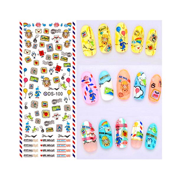 1pcs stamp nail art decorations lovely cartoon flower collection water transfer nail sticker diy wrap decals, Black
1pcs stamp nail art decorations lovely cartoon flower collection water transfer nail sticker diy wrap decals, Black