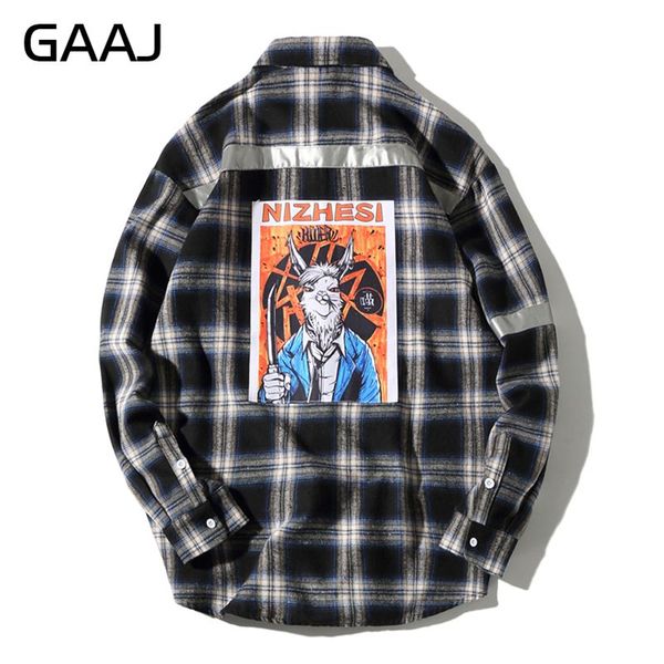 gaaj 1shirt men 100% cotton japanese style kanji "kill" hiphop plaid shirts flannel streetwear black army streetwear h129br#, White;black
gaaj 1shirt men 100% cotton japanese style kanji "kill" hiphop plaid shirts flannel streetwear black army streetwear h129br#, White;black