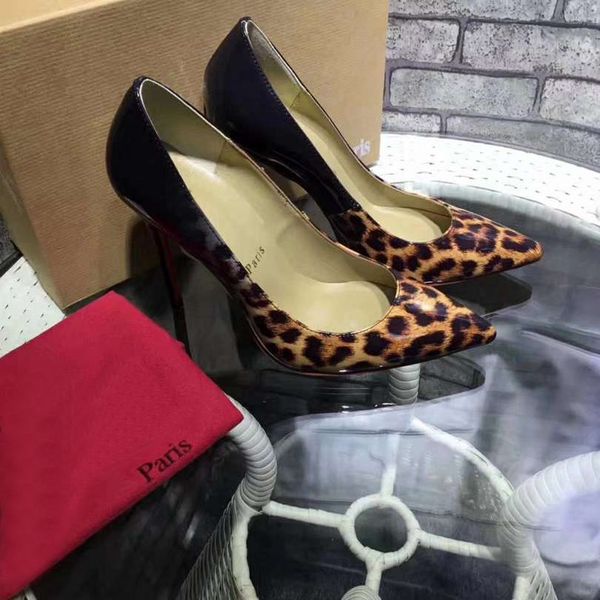 мода leopard печати овчины лакированная кожа с красной подошвой высокие каблуки женщин обувь на высоком каблуке женщины платье обувь обувь p, Black
мода leopard печати овчины лакированная кожа с красной подошвой высокие каблуки женщин обувь на высоком каблуке женщины платье обувь обувь p, Black