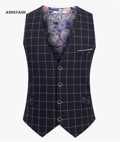 spring autumn man fashion suit vest male plaid suit waistcoat formal business wedding slim dress vests men work waistcoat, Black;white
spring autumn man fashion suit vest male plaid suit waistcoat formal business wedding slim dress vests men work waistcoat, Black;white