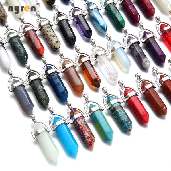 point bullet hexagonal pendant crystal chakra stone necklace pendant pendulum column reiki quartz wholesale healing natural rxxxv
point bullet hexagonal pendant crystal chakra stone necklace pendant pendulum column reiki quartz wholesale healing natural rxxxv