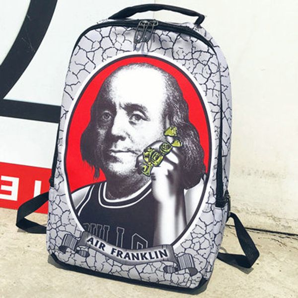 Рюкзак рюкзак рюкзак Распылительный дизайн дневной рюкзак Benjamin head schoolbag Распылит
Рюкзак рюкзак рюкзак Распылительный дизайн дневной рюкзак Benjamin head schoolbag Распылит