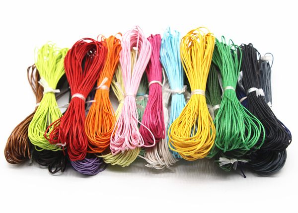200 meters mixed color waxed cotton beading cord 1mm bracelet necklace accessories 20 color jewelry decorative, Black;white
200 meters mixed color waxed cotton beading cord 1mm bracelet necklace accessories 20 color jewelry decorative, Black;white