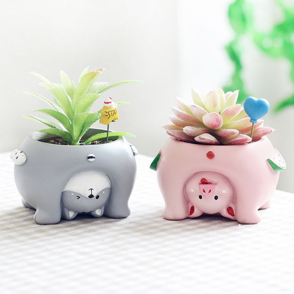 eco-friendly перевернутых животные смола посадочный для суккулентов kawaii симпатичные мини цветочных горшков для рабочего стола бонсай дома
eco-friendly перевернутых животные смола посадочный для суккулентов kawaii симпатичные мини цветочных горшков для рабочего стола бонсай дома