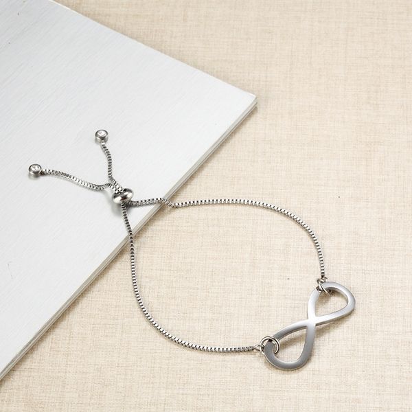 stainless steel eternal 8 words bracelet accessories jewelry friendship friendship couples gifts infinity bracelet jewelry, Black
stainless steel eternal 8 words bracelet accessories jewelry friendship friendship couples gifts infinity bracelet jewelry, Black