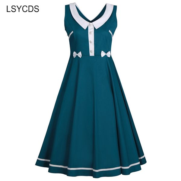 summer 2018 dress elegant bow sleeveless robe gown big swing retro casual party rockabilly 50s 60s vintage women dresses 3xl 4xl, White;black
summer 2018 dress elegant bow sleeveless robe gown big swing retro casual party rockabilly 50s 60s vintage women dresses 3xl 4xl, White;black