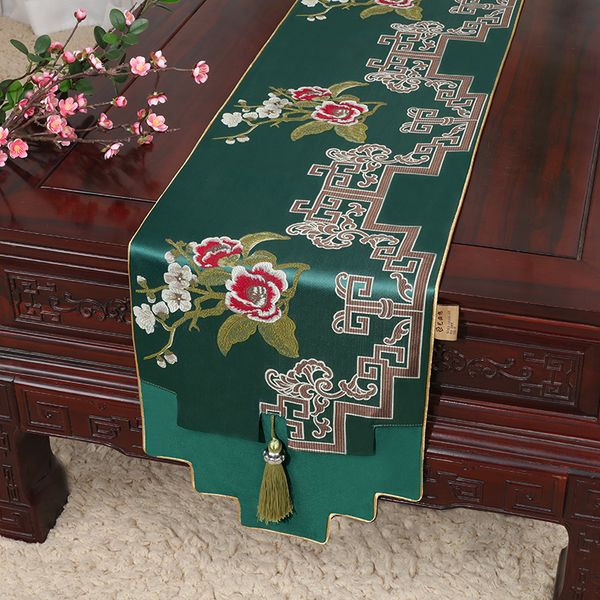short long luxury chinese silk fabric table runner high end classic decorative satin table cloth rectangular coffee table mat 150x33 cm
short long luxury chinese silk fabric table runner high end classic decorative satin table cloth rectangular coffee table mat 150x33 cm