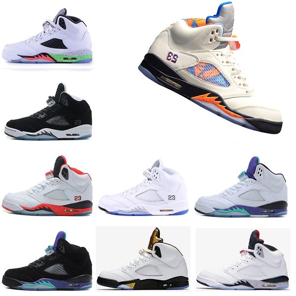 New zapatos basketball shoes 5 5s V Olympic metallic Gold White Cement Man OG Black bred blue Suede Fire Sport designer shoe Sneakers
New zapatos basketball shoes 5 5s V Olympic metallic Gold White Cement Man OG Black bred blue Suede Fire Sport designer shoe Sneakers