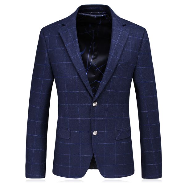 blue check casual slim fit blazer men 2018 new autumn winter classic plaid stripeds blazer mens fashion mens suit jacket, White;black
blue check casual slim fit blazer men 2018 new autumn winter classic plaid stripeds blazer mens fashion mens suit jacket, White;black
