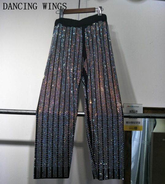 drilling rhinestone women pants spring summer stretch knit high waist straight trousers casual capris mujer, Black;white
drilling rhinestone women pants spring summer stretch knit high waist straight trousers casual capris mujer, Black;white