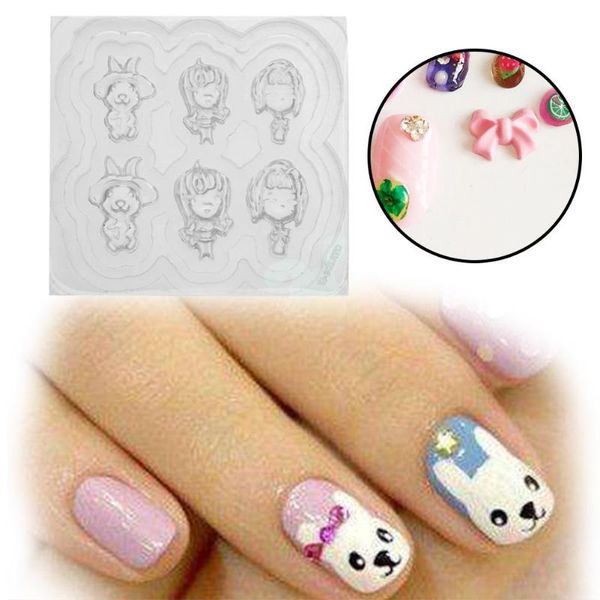 1pc 3d silicone nail art template acrylic mold for nail art decor accessories diy design stamping nails carving stamping mold, White
1pc 3d silicone nail art template acrylic mold for nail art decor accessories diy design stamping nails carving stamping mold, White