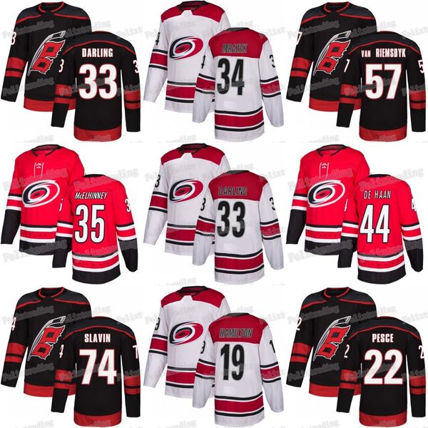 2019 Carolina Hurricanes Dougie Hamilton Brett Pesce Jaccob Slavin de Haan Scott Darling Curtis McElhinney Petr Mrazek Hockey Jerseys
2019 Carolina Hurricanes Dougie Hamilton Brett Pesce Jaccob Slavin de Haan Scott Darling Curtis McElhinney Petr Mrazek Hockey Jerseys