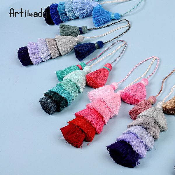 artilady handmade tassel bag charm layered tassel bohemian key holder car hanging decoraion gift, Silver
artilady handmade tassel bag charm layered tassel bohemian key holder car hanging decoraion gift, Silver