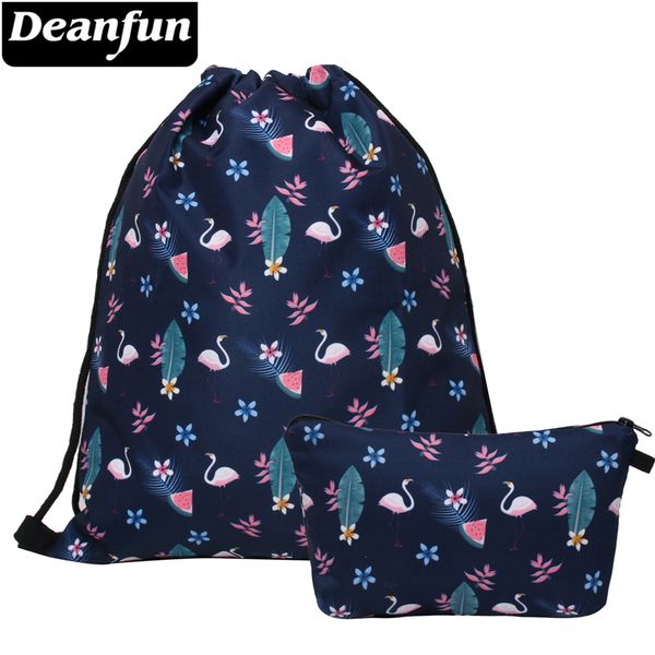 deanfun 2шт набор женщины мешок drawstring фламинго 3d печатные многофункциональные ранцы для девочек 029
deanfun 2шт набор женщины мешок drawstring фламинго 3d печатные многофункциональные ранцы для девочек 029