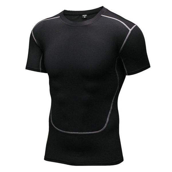 men t-shirt yoga short sleeve fast dry elastic tights fitness basketball soccer running sport jerseys compression gym sportswear, White;red
men t-shirt yoga short sleeve fast dry elastic tights fitness basketball soccer running sport jerseys compression gym sportswear, White;red