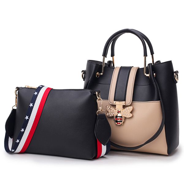 ladie плечо crossbody сумка мягкая кожа pu женский мода универсальный высокое качество 2-х частей набор женщин сумки
ladie плечо crossbody сумка мягкая кожа pu женский мода универсальный высокое качество 2-х частей набор женщин сумки