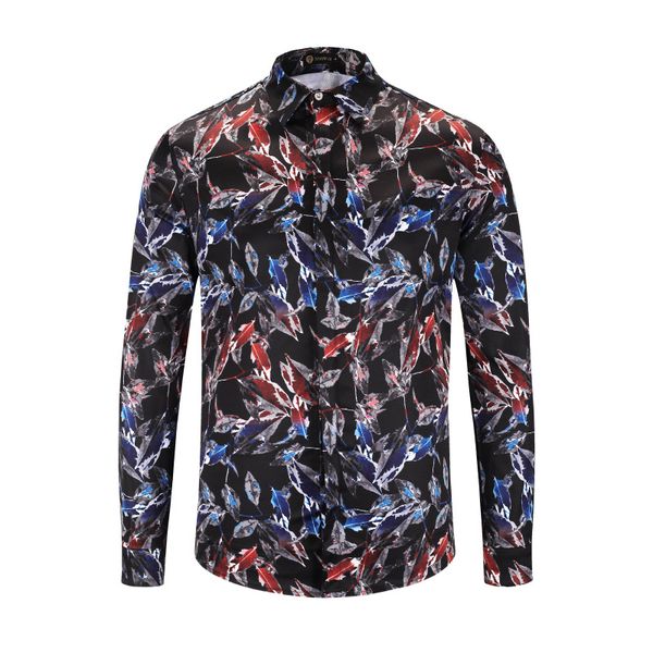 ximiwua 2018 new arrival men shirts casual slim fit print colorful leaf fashion men's dress shirt long sleeve chemise homme, White;black
ximiwua 2018 new arrival men shirts casual slim fit print colorful leaf fashion men's dress shirt long sleeve chemise homme, White;black