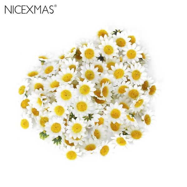 100шт искусственные цветы ромашки головы для DIY свадьба (Белый)
100шт искусственные цветы ромашки головы для DIY свадьба (Белый)