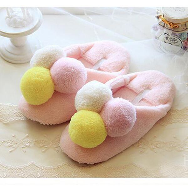 soft shoe wholetide winter warm lovely velvet women ladies home anti slip hairball slippers indoor shoes cotton slippers z218, Black
soft shoe wholetide winter warm lovely velvet women ladies home anti slip hairball slippers indoor shoes cotton slippers z218, Black