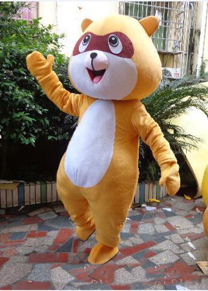 2018 factory direct sale coati mascot costume little raccoon mascot costume, Red;yellow
2018 factory direct sale coati mascot costume little raccoon mascot costume, Red;yellow