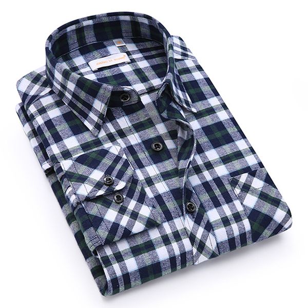 new men's shirt spring autumn new male long sleeve flannel plaid shirt brand men office style business casual shirts asian size plus si, White;black
new men's shirt spring autumn new male long sleeve flannel plaid shirt brand men office style business casual shirts asian size plus si, White;black