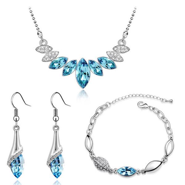 whole saletiger totem bracelet necklace earrings wedding bridal party coloraustrian crystal water drop pendant jewelry sets, Slivery;golden
whole saletiger totem bracelet necklace earrings wedding bridal party coloraustrian crystal water drop pendant jewelry sets, Slivery;golden