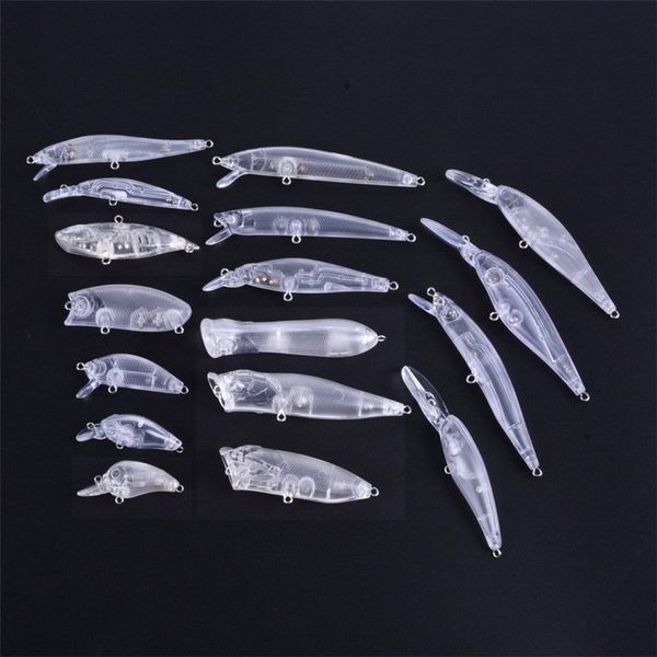 mix 17 styles unpainted plastic blanks body fishing lure set diy popper vib rattlin pencil minnow crank bait kit
mix 17 styles unpainted plastic blanks body fishing lure set diy popper vib rattlin pencil minnow crank bait kit