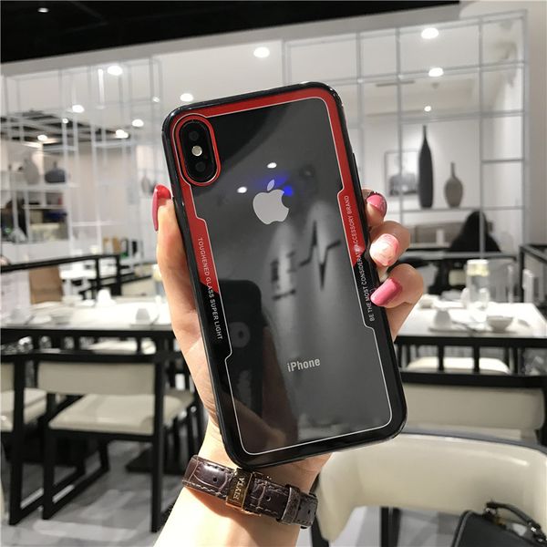 luxury phone case tpu + acrylic phone case clear soft edge transparent back cover for iphone 8 plus case
luxury phone case tpu + acrylic phone case clear soft edge transparent back cover for iphone 8 plus case