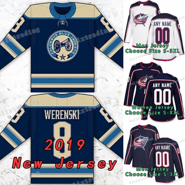 2018-19 Columbus Blue Jackets Oliver Bjorkstrand Anthony Duclair Sergei Bobrovsky Riley Nash Nick Foligno Boone Jenner Seth Jones Jersey
2018-19 Columbus Blue Jackets Oliver Bjorkstrand Anthony Duclair Sergei Bobrovsky Riley Nash Nick Foligno Boone Jenner Seth Jones Jersey