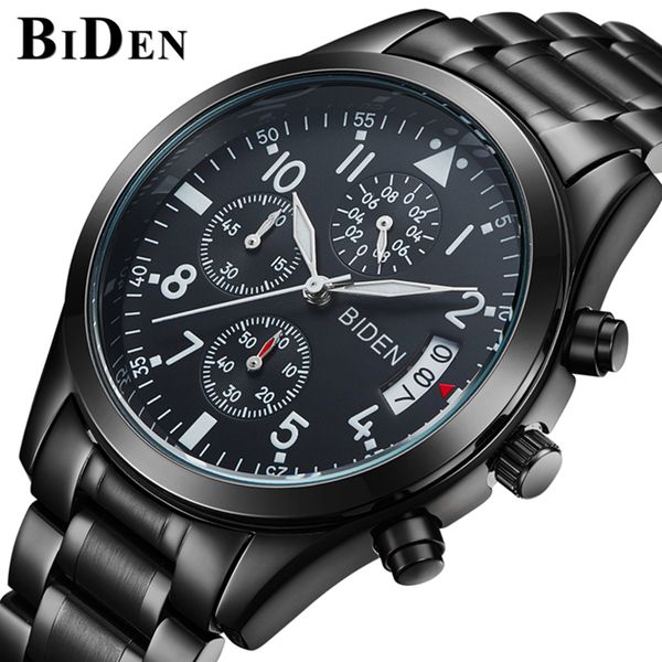 biden mens watches fashion business quartz watch men sport full steel waterproof black clock, Slivery;brown
biden mens watches fashion business quartz watch men sport full steel waterproof black clock, Slivery;brown