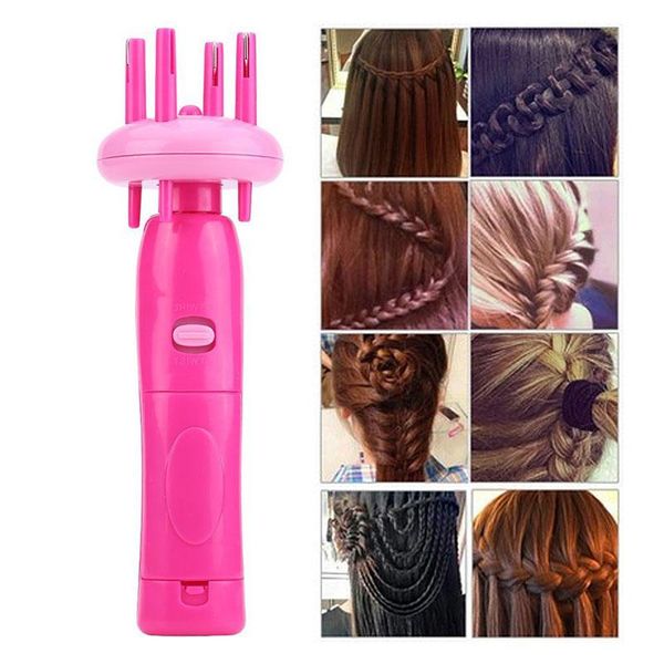 bellylady women portable electric automatic diy hairstyle tool braid machine hair weave roller twist braider device kit, Brown
bellylady women portable electric automatic diy hairstyle tool braid machine hair weave roller twist braider device kit, Brown