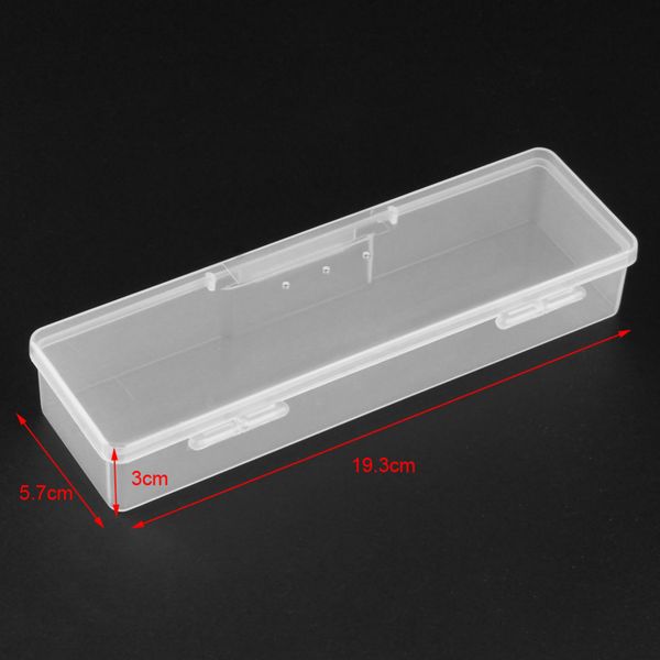 translucent nail art storage box rec nails dotting drawing studs brushes holder container manicure case drop shipping, Silver
translucent nail art storage box rec nails dotting drawing studs brushes holder container manicure case drop shipping, Silver