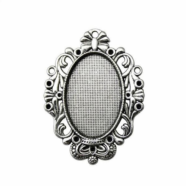 7 pieces cabochon cameo base tray bezel blank jewelry accessories decorative point drill retro inner size 20x30mm oval glass cabochons, Slivery;crystal
7 pieces cabochon cameo base tray bezel blank jewelry accessories decorative point drill retro inner size 20x30mm oval glass cabochons, Slivery;crystal