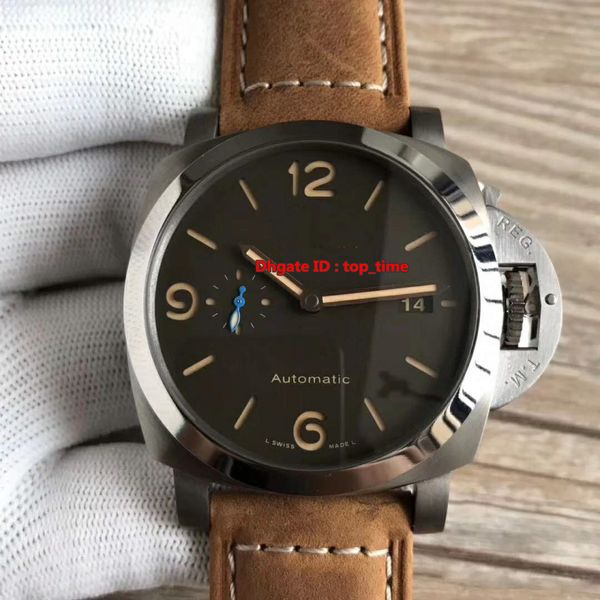new watch zf 44mm titanium 1950 01351 cal.p.9010 automatic mens watch brown dial leather strap gents watches, Slivery;brown
new watch zf 44mm titanium 1950 01351 cal.p.9010 automatic mens watch brown dial leather strap gents watches, Slivery;brown