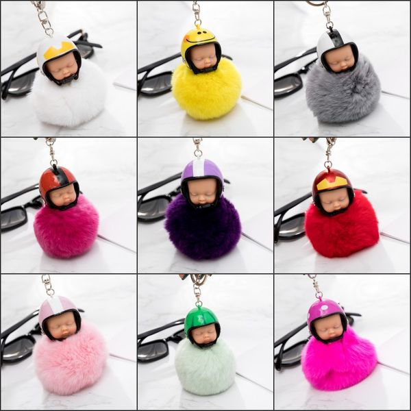 fantasy new fluffy rabbit fur pompom motorcycle helmet sleeping baby key chain women fur doll keychain car keyring toy, Silver
fantasy new fluffy rabbit fur pompom motorcycle helmet sleeping baby key chain women fur doll keychain car keyring toy, Silver