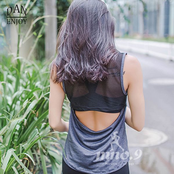 danenjoy summer women hollow vest sportswear backless yoga shirts sleeveless yoga shirt mesh sport tank quick-drying, White;red
danenjoy summer women hollow vest sportswear backless yoga shirts sleeveless yoga shirt mesh sport tank quick-drying, White;red