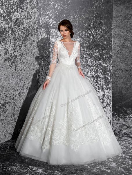 beauty white scoop long sleeves applique ball gown wedding dresses bridal pageant dresses wedding attire dresses custom size 2-16 zw612211
beauty white scoop long sleeves applique ball gown wedding dresses bridal pageant dresses wedding attire dresses custom size 2-16 zw612211