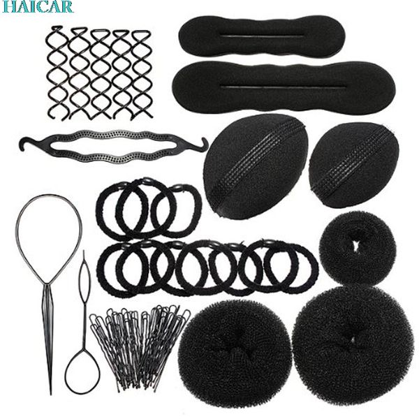 1 full set new elastic clamping hairstyle entrainment tied hair weaving hairstyle braiders feb20, Brown
1 full set new elastic clamping hairstyle entrainment tied hair weaving hairstyle braiders feb20, Brown